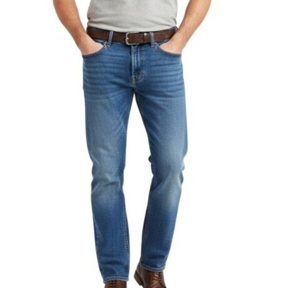 Levi's 541 Jeans Mens 34x31 Blue Medium Wash Regular Straight‎ Leg Stretch Denim